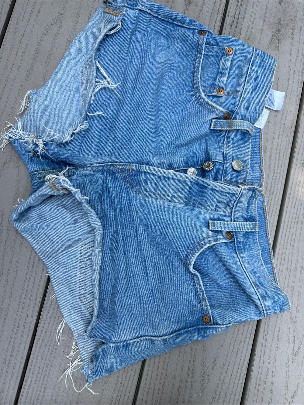 Levi's 501 Women's Size 25 Blue Denim Jean Shorts